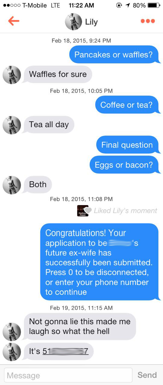 This guy scored a 100% success rate after he tried and tested a Tinder pick-up method