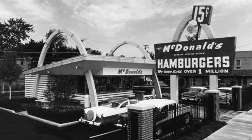 McDonald’s in the 1950s compared to McDonald’s today. | smooth